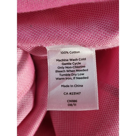 Talbots women"s Long Sleeve Button Down Shirt Career Office Pink Size Unknown - Picture 6 of 8